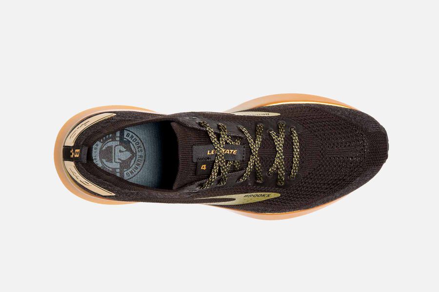 Brooks Running Shoes Womens Black/Gold - Levitate 4 Road - 5287-ZBMVD